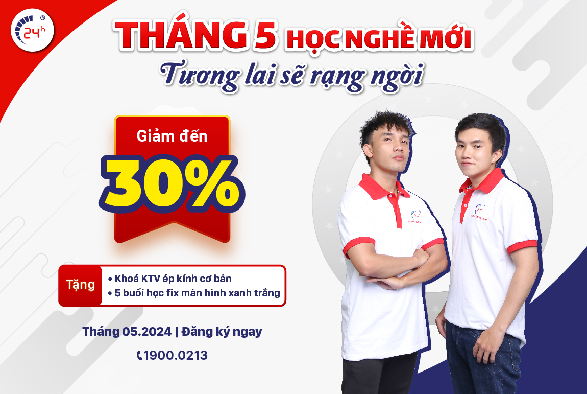 Tháng 5 học nghề mới – Tương lai sẽ rạng ngời